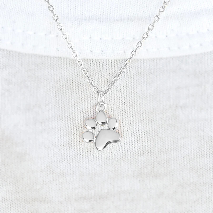 Teeny Tiny Paw Necklace