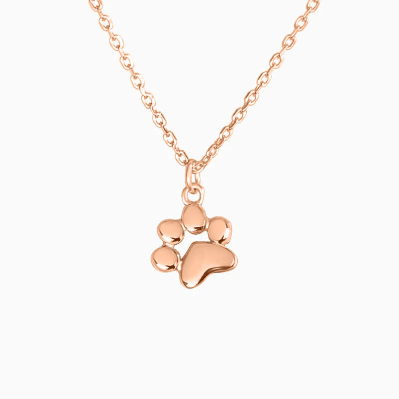 Teeny Tiny Paw Necklace