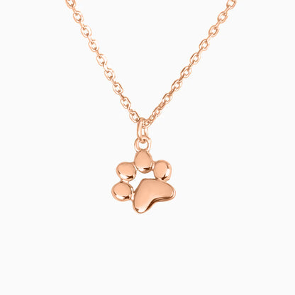 Teeny Tiny Paw Necklace